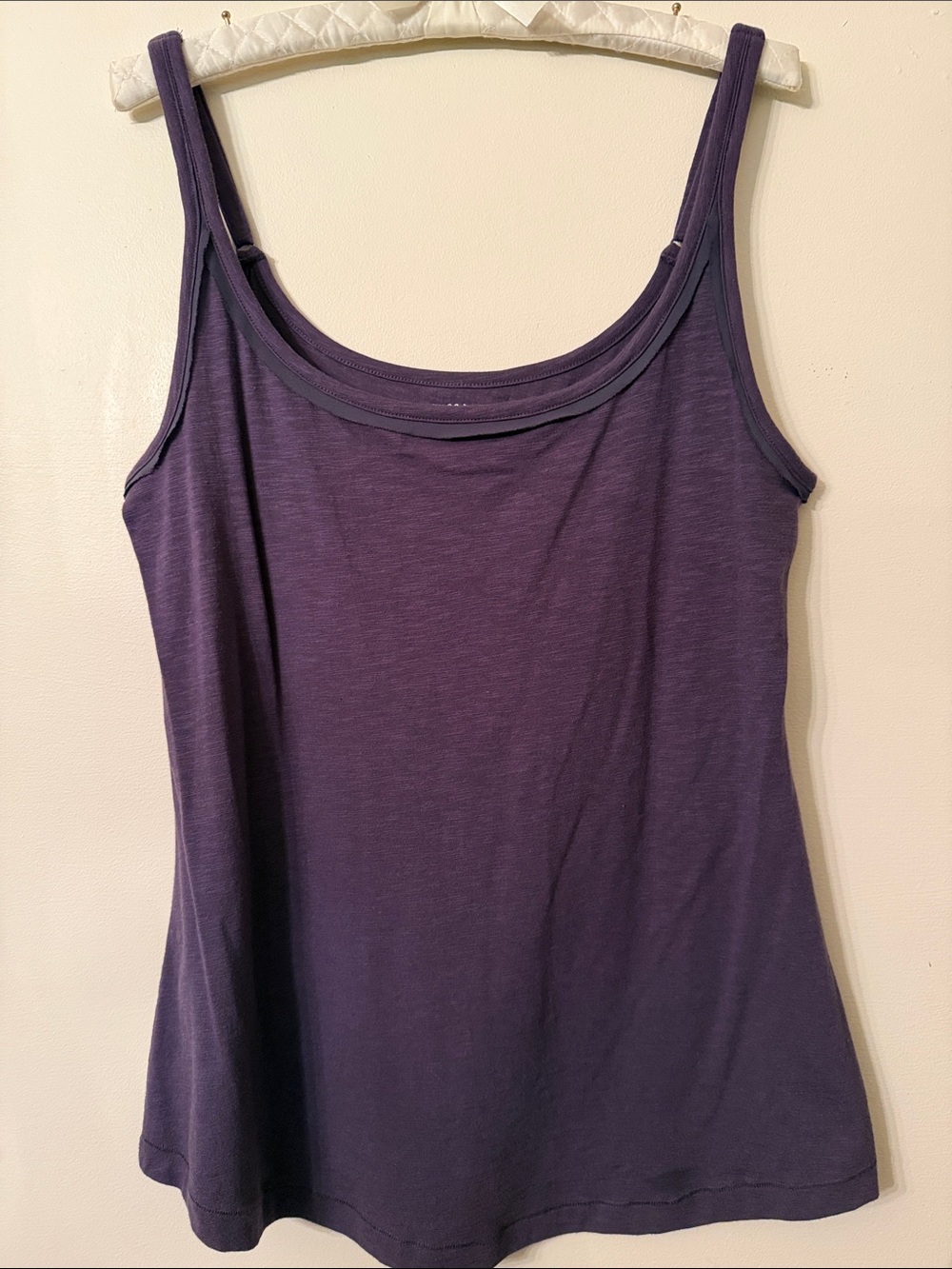 Ruff Hewn Purple Scoop Neck Tank Top